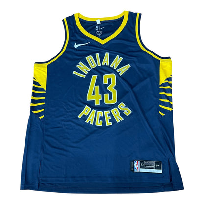 Pascal Siakam Autographed Indiana Pacers (Navy Blue #43) Nike Jersey - JSA