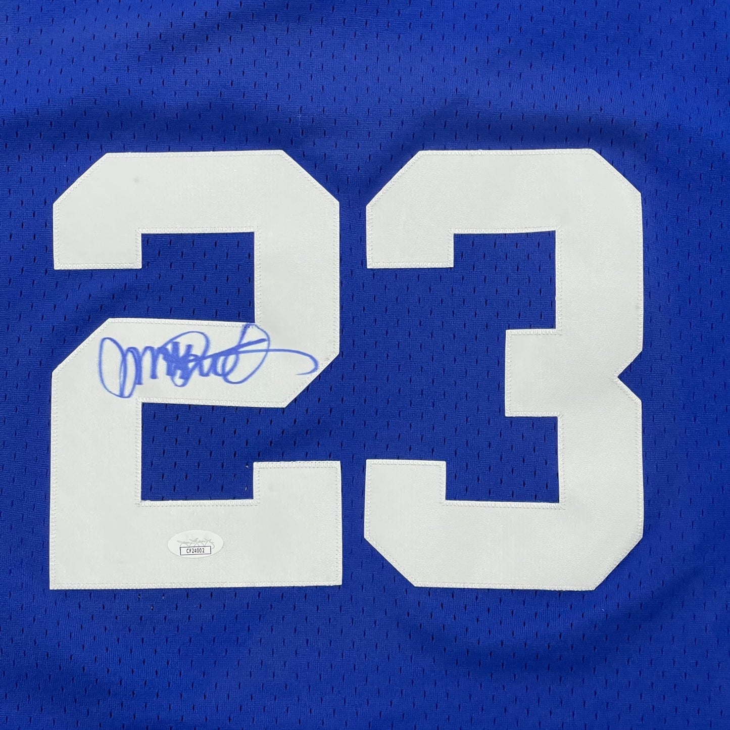 Ryne Sandberg Autographed Chicago Cubs (Blue #23) Mitchell & Ness Jersey - JSA