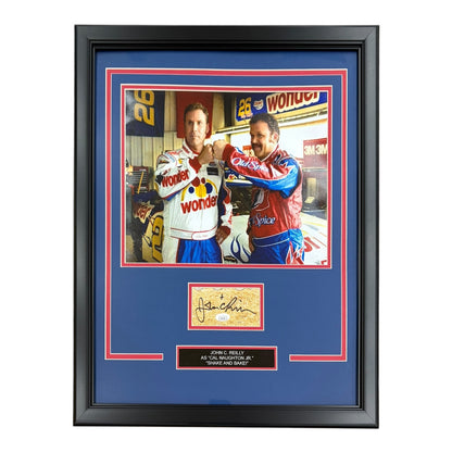 John C. Reilly Autographed Talladega Nights Deluxe Framed Signature Series with 11x14 Photo  - JSA