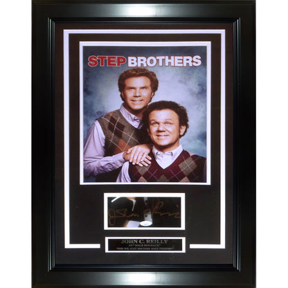 John C. Reilly Autographed Step Brothers Deluxe Framed Signature Series with 11x14 Photo  - JSA