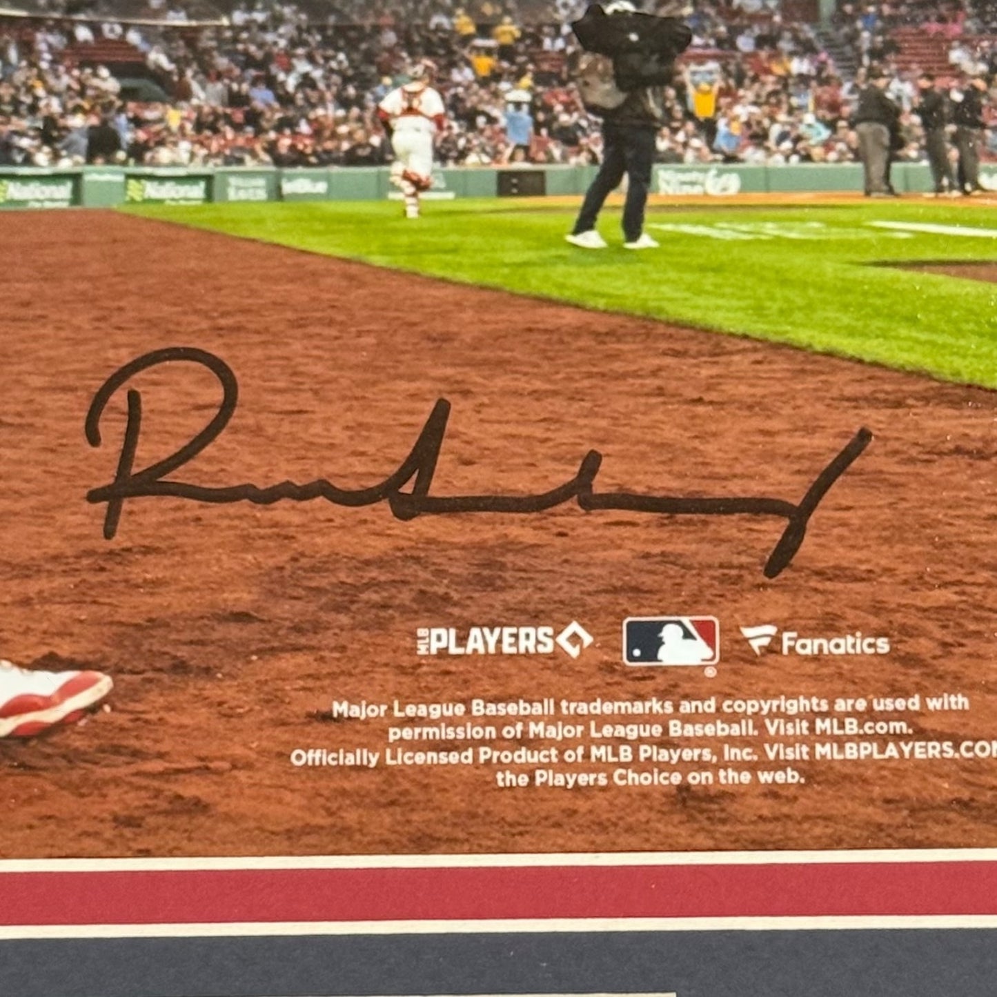 Roman Anthony Autographed Boston Red Sox Deluxe Framed 8x10 Photo - Fanatics