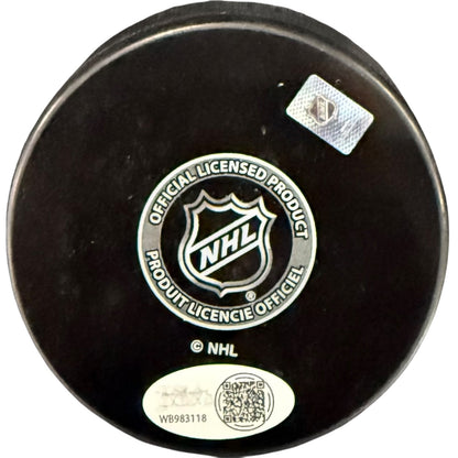 Seth Jones Autographed Florida Panthers Logo Replica Hockey Puck - JSA