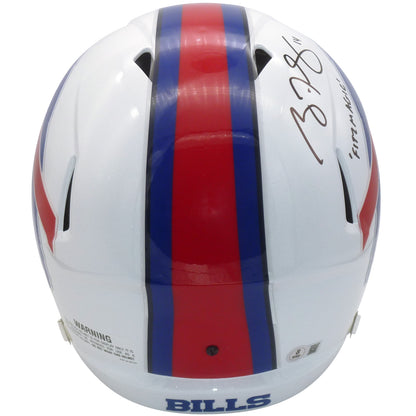 Ryan Fitzpatrick (Fitz Magic) Autographed Buffalo Bills Deluxe Full-Size Replica Helmet - Beckett