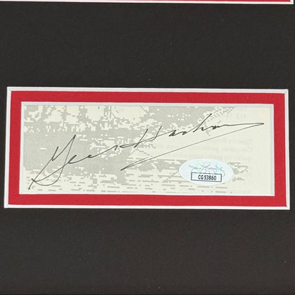 Keanu Reeves And Gene Hackman Autographed The Replacements 11x14 Movie Poster Deluxe Framed Piece - JSA