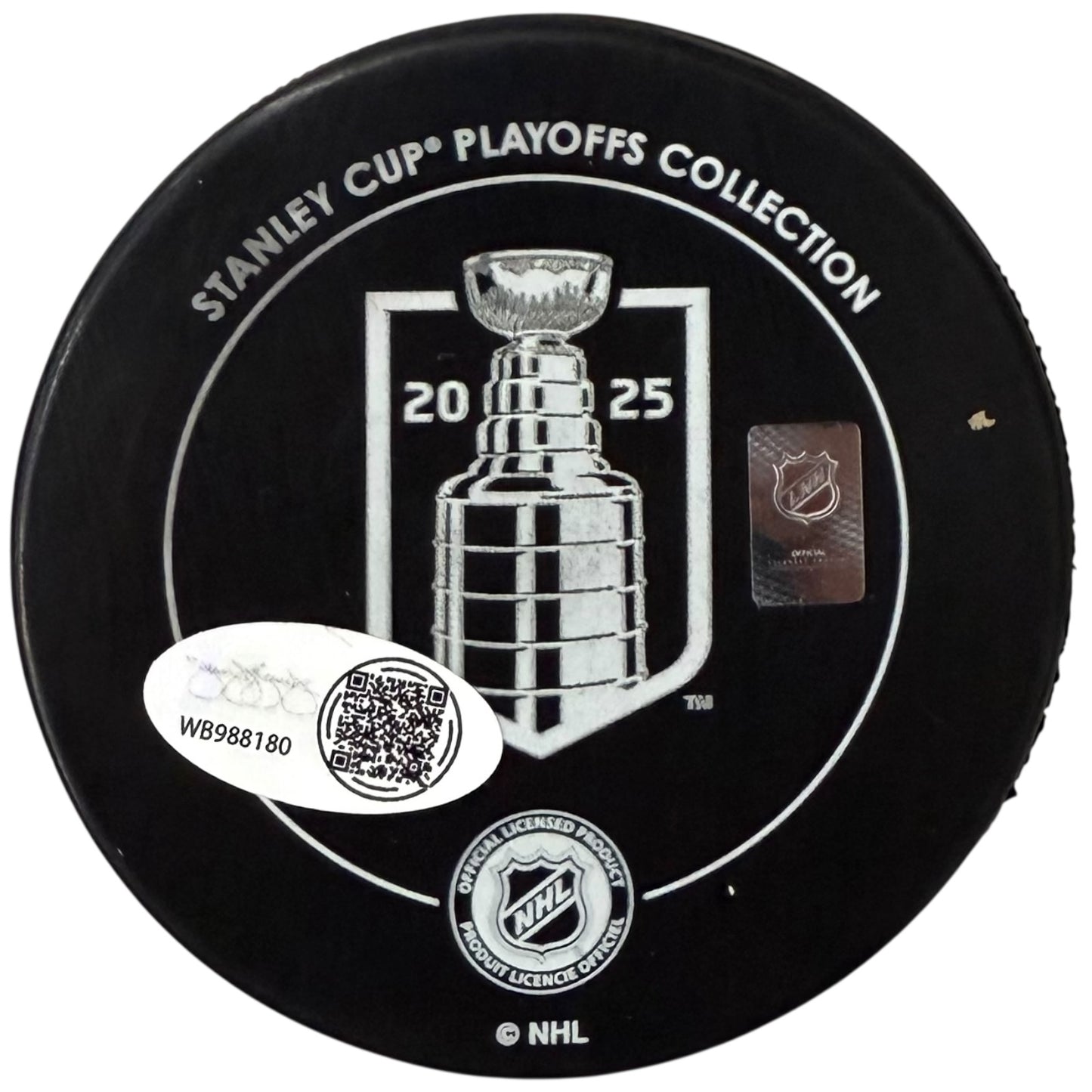 Tomas Nosek Autographed Florida Panthers (2025 Stanley Cup Champs) Hockey Puck - JSA