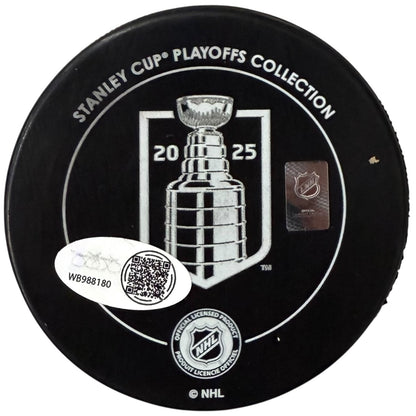 Tomas Nosek Autographed Florida Panthers (2025 Stanley Cup Champs) Hockey Puck - JSA