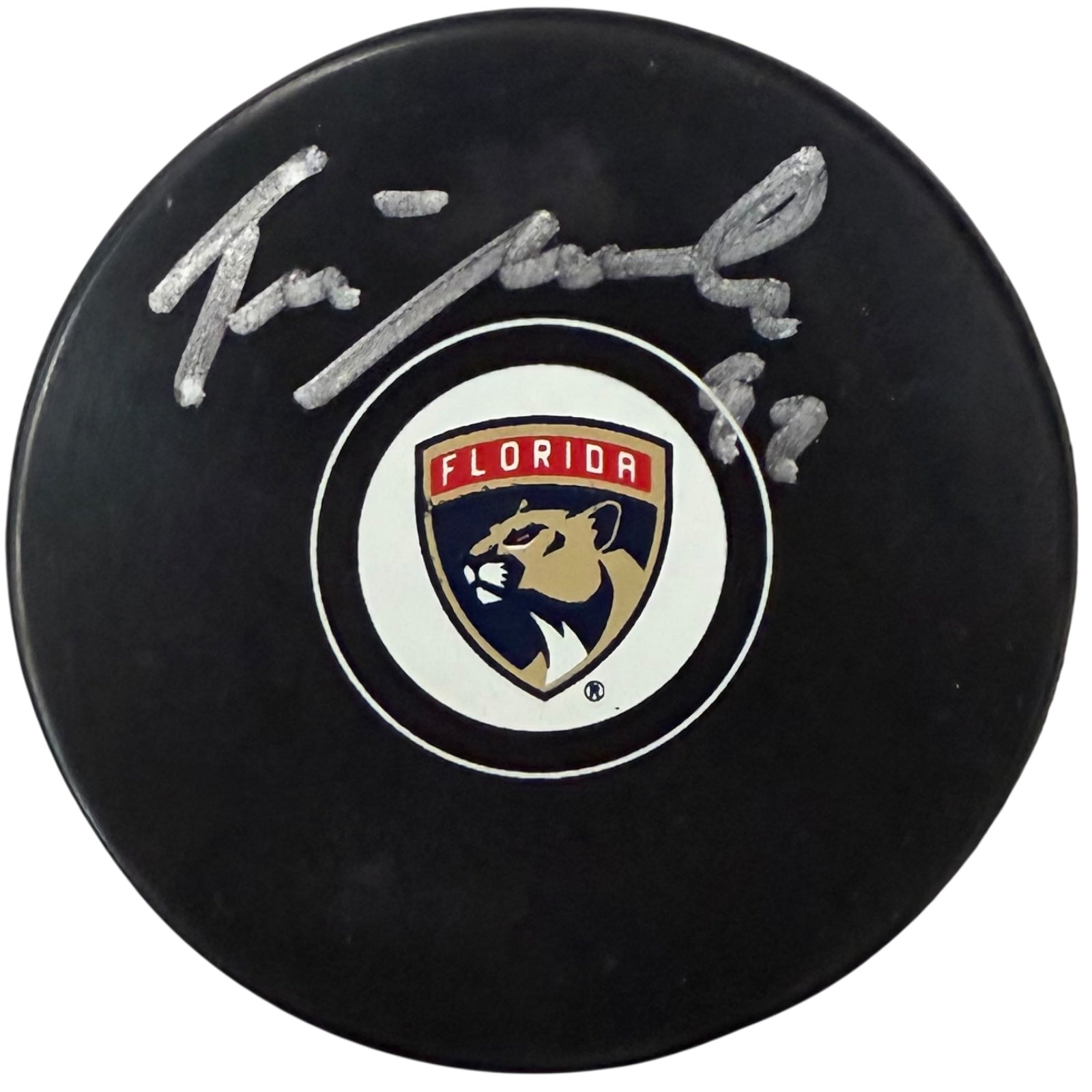 Tomas Nosek Autographed Florida Panthers Hockey Puck - JSA