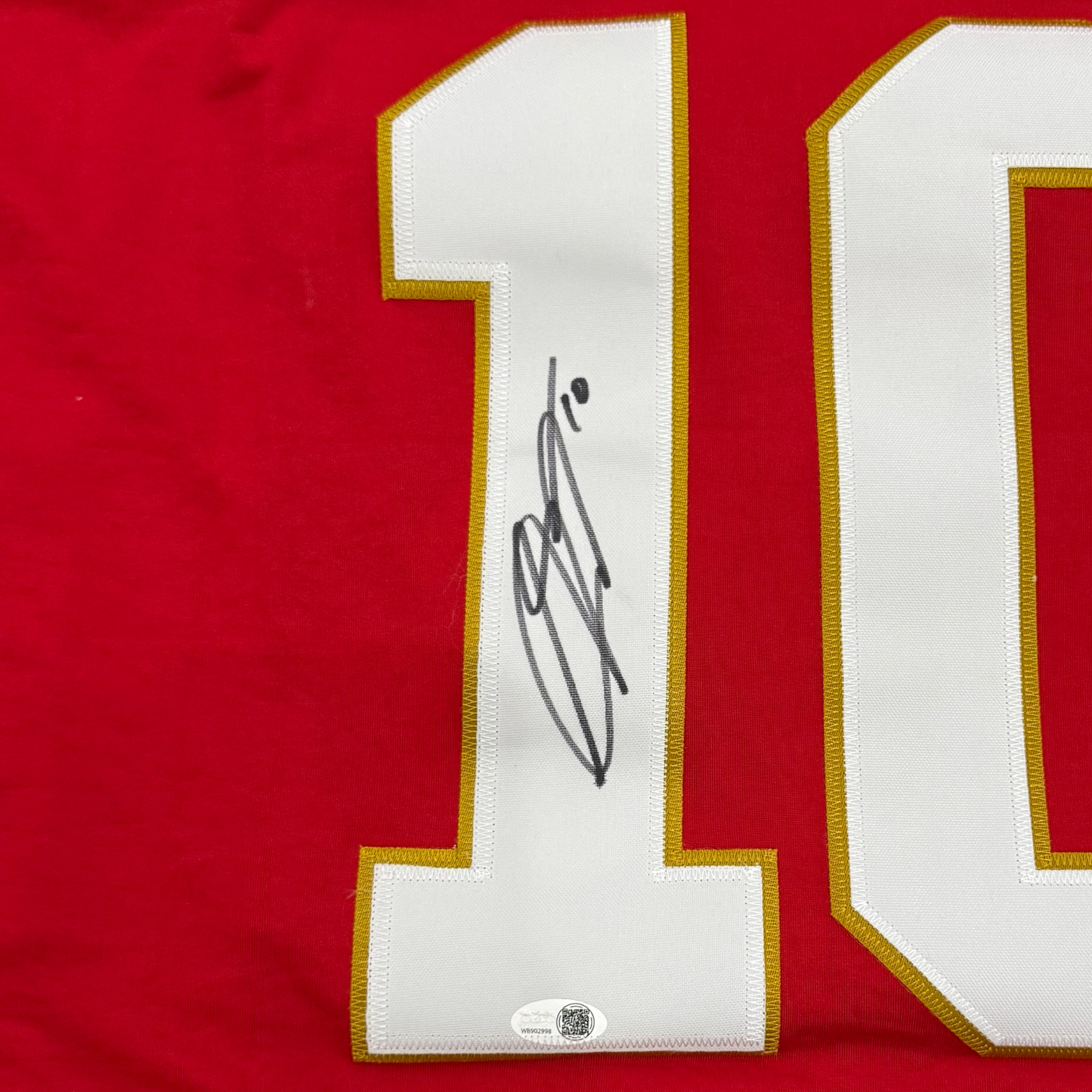 A.J. Greer Autographed Florida (Red #10) Custom Hockey Jersey - JSA
