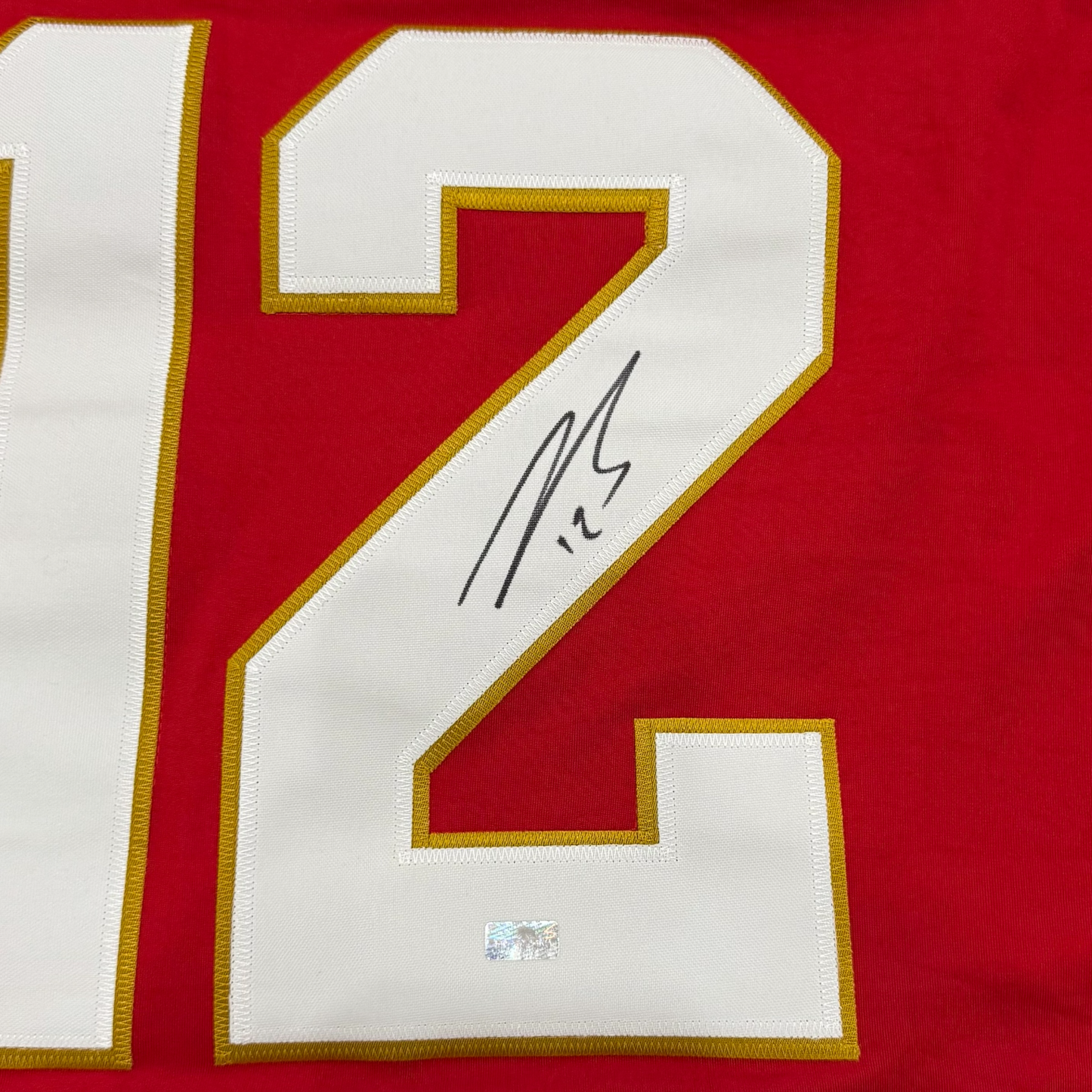 Jonah Gadjovich Autographed Florida (Red #12) Custom Hockey Jersey - JSA