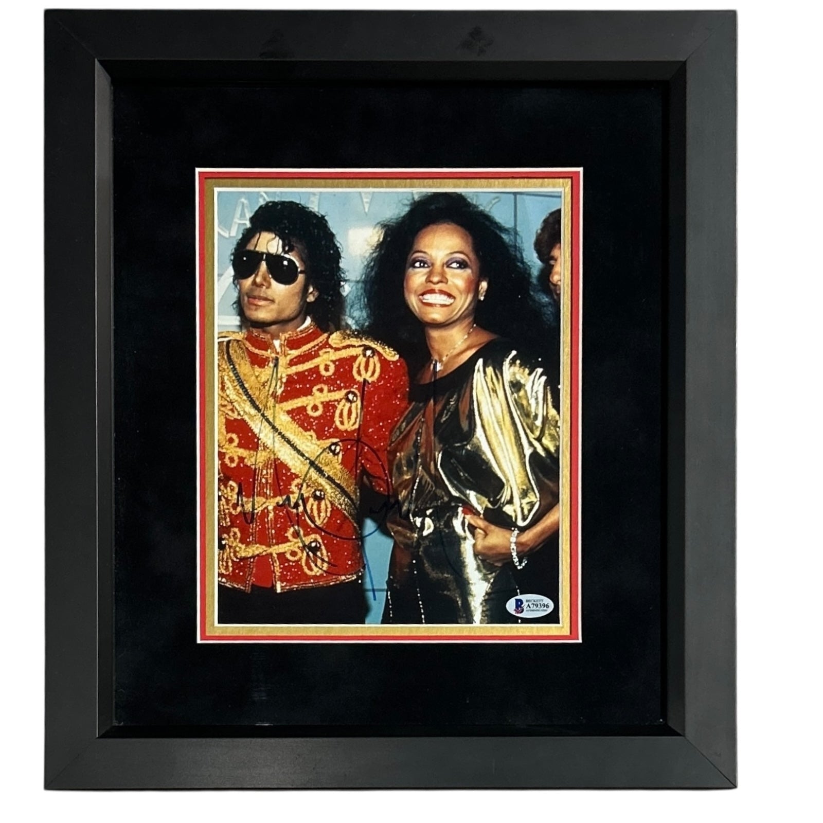 Michael Jackson Autographed Framed 8x10 Photo - BAS