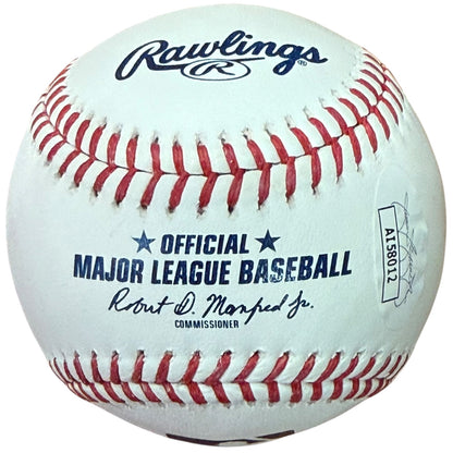 Livan Hernandez Autographed MLB Baseball w/ "MVP 1997 WS" - JSA