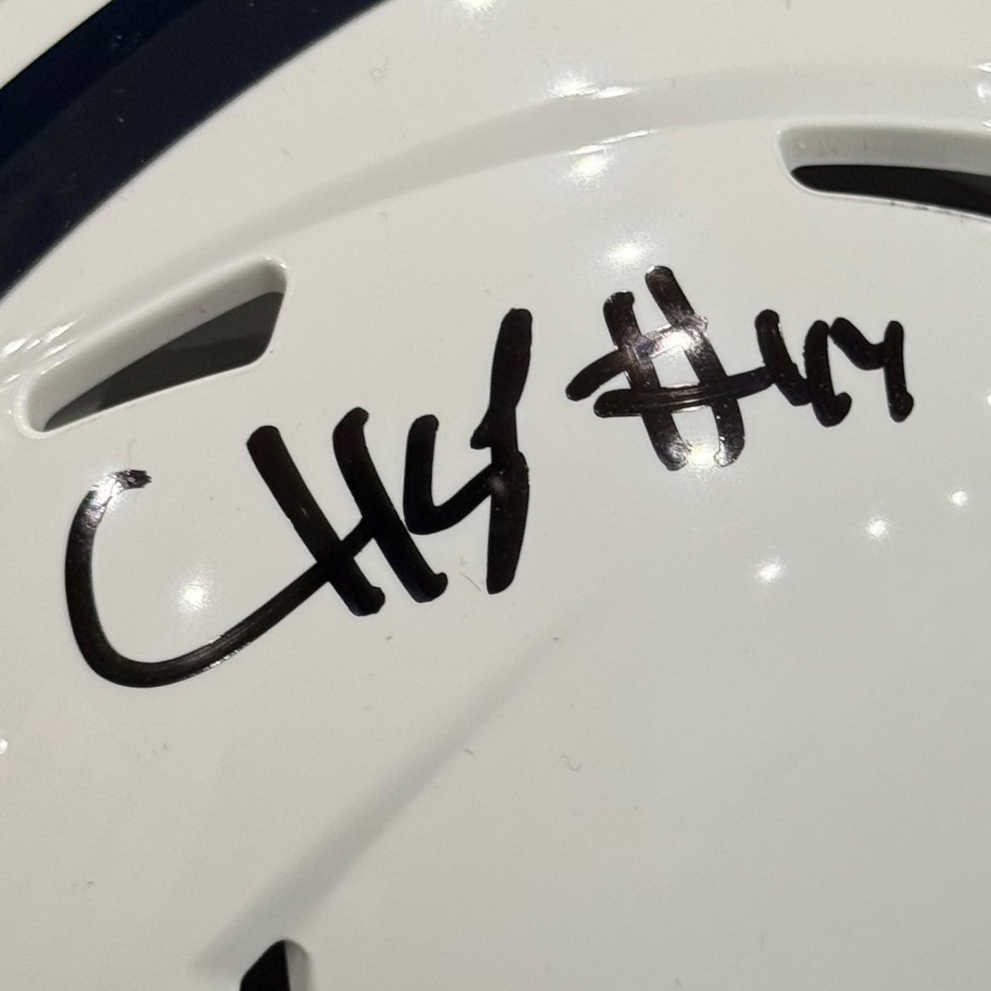 Chop Robinson Autographed Penn State Nittany Lions Mini Helmet - Fanatics