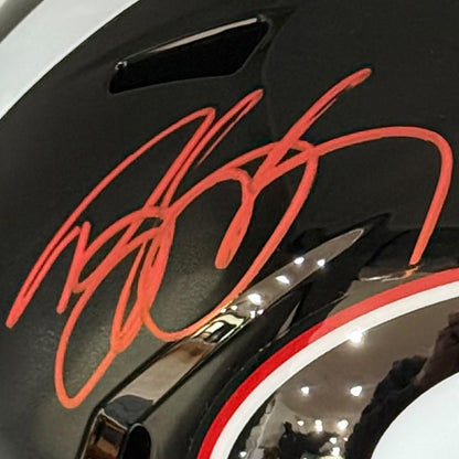 Bill Goldberg Autographed Georgia Bulldogs (Black Alternate Replica) Deluxe Full Size Helmet - JSA