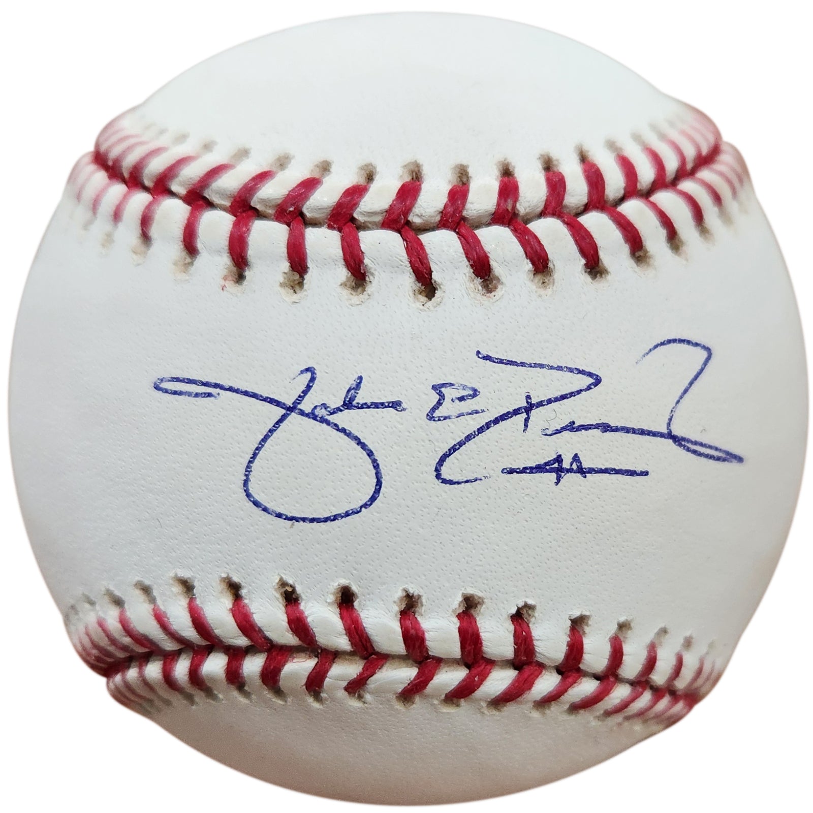 Jake Peavy Autographed Official MLB Baseball - JSA