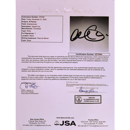 The Godfather Part II Full-Size Movie Poster Deluxe Framed with 6 Cast Autographs - JSA