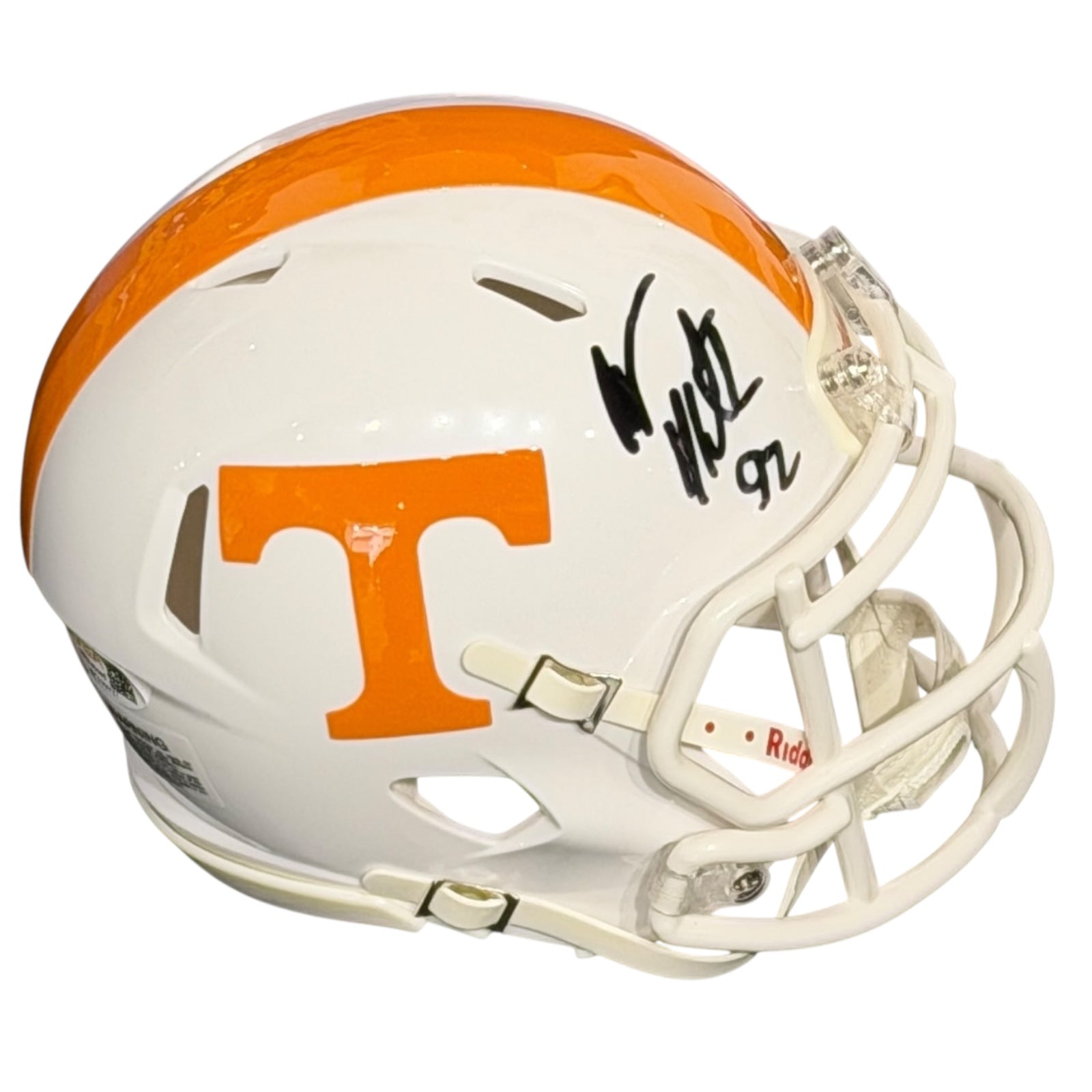 Albert Haynesworth Autographed Tennessee Vols Mini Helmet - JSA