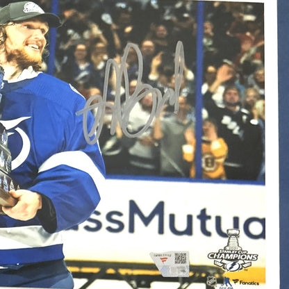 Andrei Vasilevskiy Autographed Tampa Bay Lightning (Conn Smythe Trophy) Framed 8x10 Photo - Fanatics