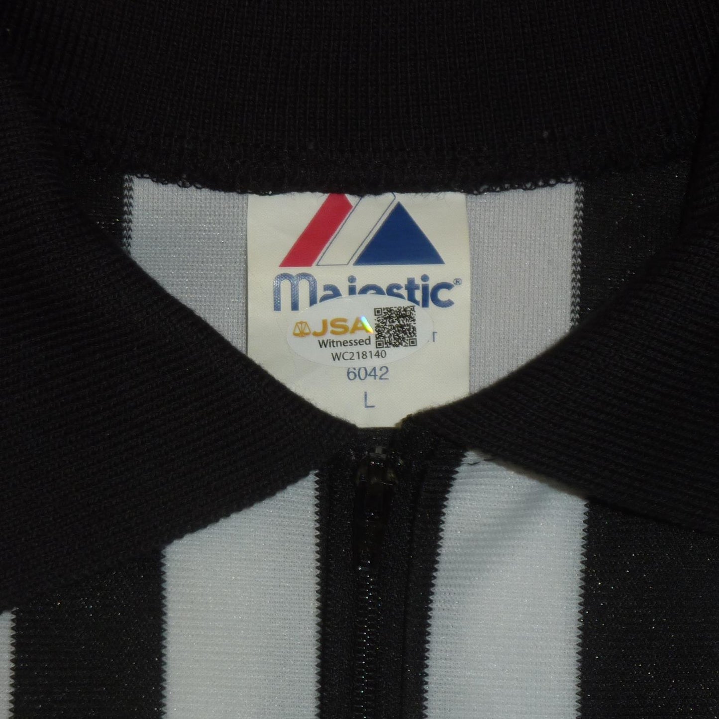 Earl Hebner Autographed WWE Wrestling Referee Shirt - JSA