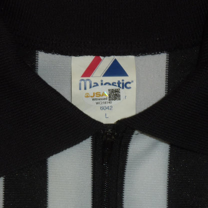 Earl Hebner Autographed WWE Wrestling Referee Shirt - JSA