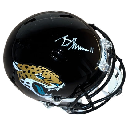 Brian Thomas Jr. Autographed Jacksonville Jaguars Deluxe Full-Size Replica Helmet - Fanatics