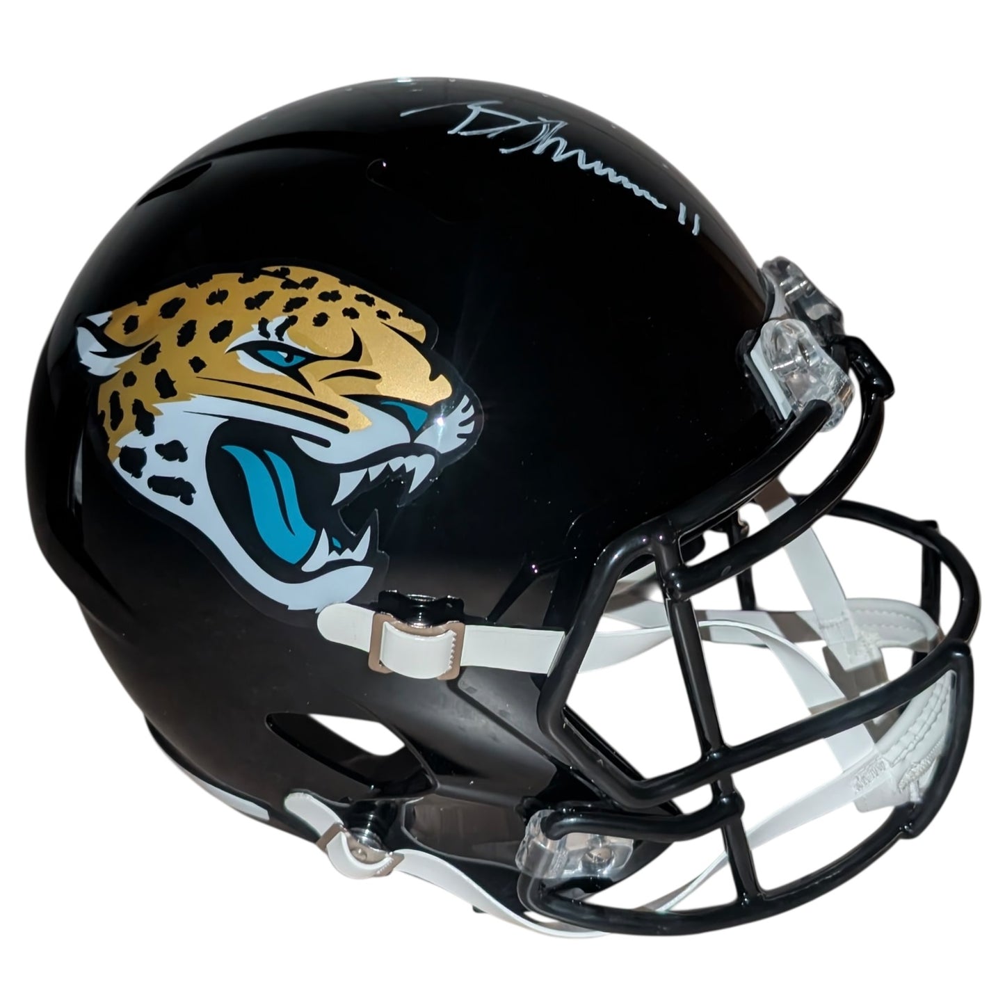 Brian Thomas Jr. Autographed Jacksonville Jaguars Deluxe Full-Size Replica Helmet - Fanatics