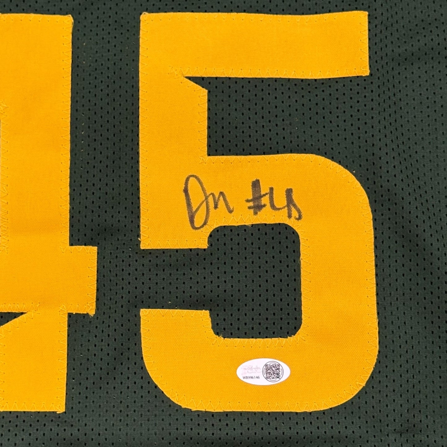 Davion Mitchell Autographed Baylor (Green #45) Custom Jersey - JSA