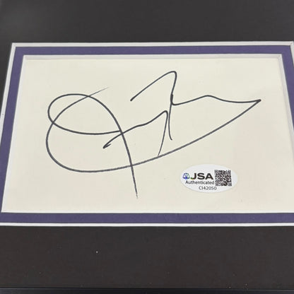 Jeremy Renner Autographed Marvel Avengers Hawkeye 11x17 Movie Poster Frame - JSA