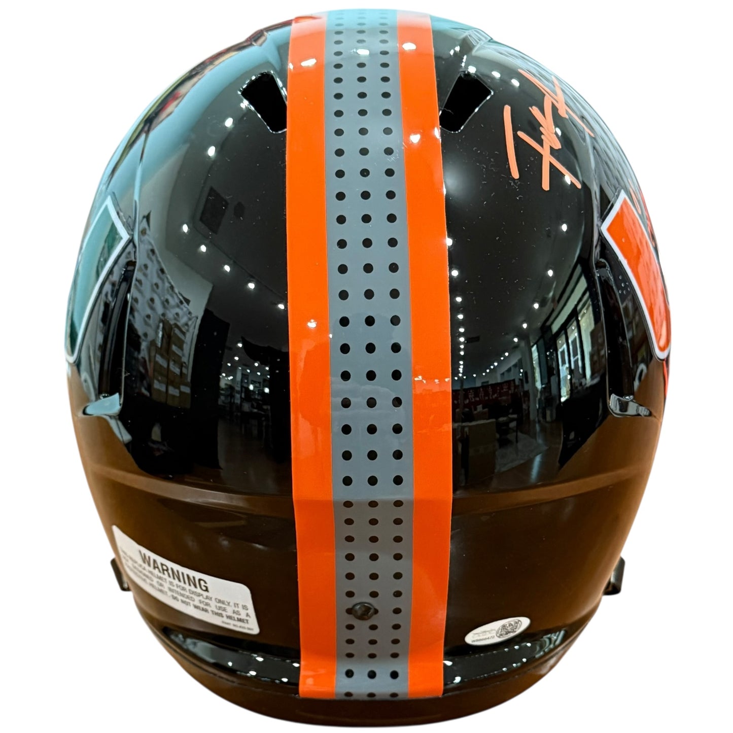 2001 Miami Hurricanes Running Backs Autographed (Gloss Black) Deluxe Full-Size Replica Helmet w/ "01 CHAMPS" - JSA