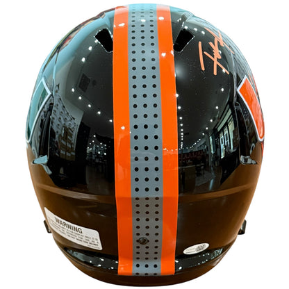 2001 Miami Hurricanes Running Backs Autographed (Gloss Black) Deluxe Full-Size Replica Helmet w/ "01 CHAMPS" - JSA
