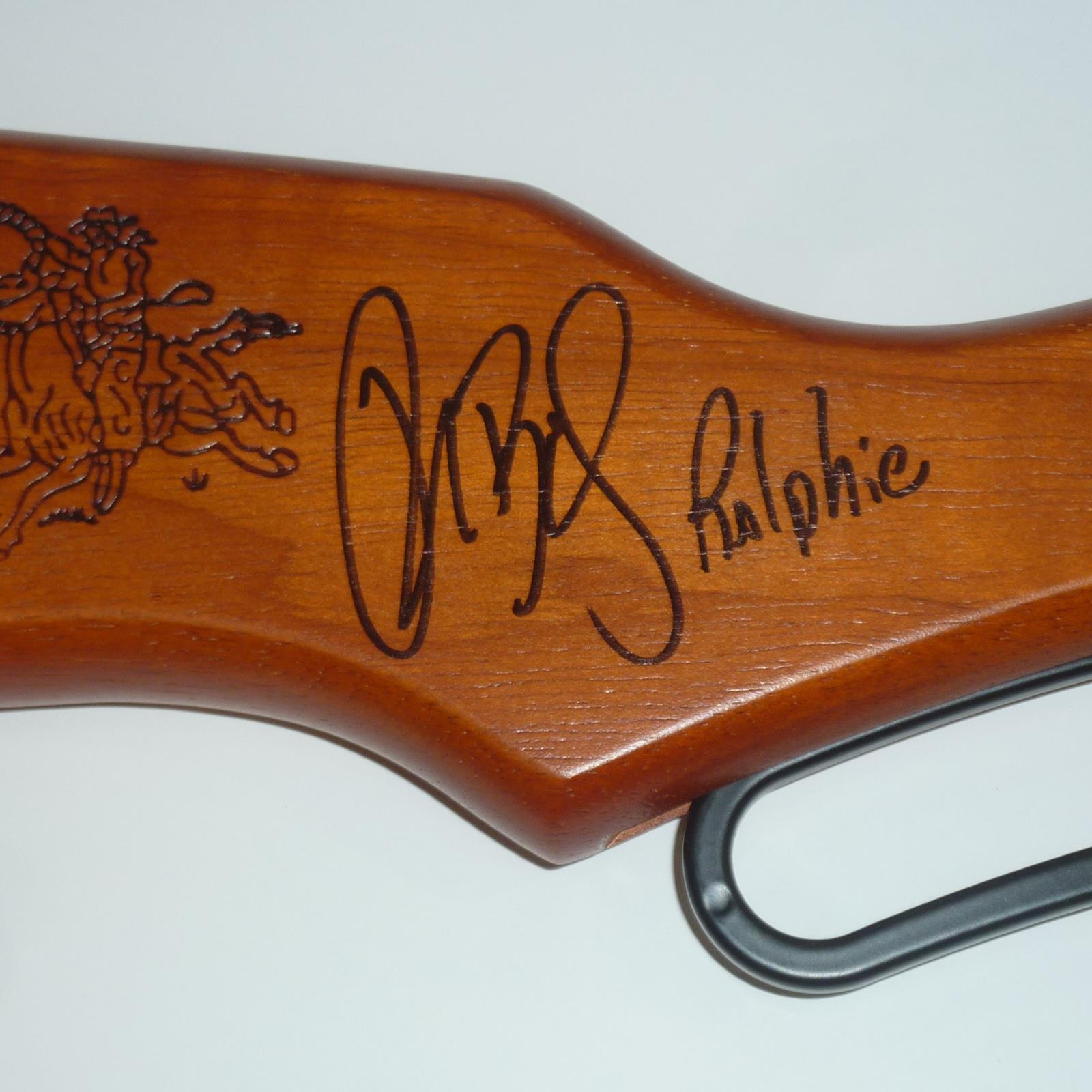 Peter Billingsley Ralphie Autographed Daisy Red Ryder BB Gun w