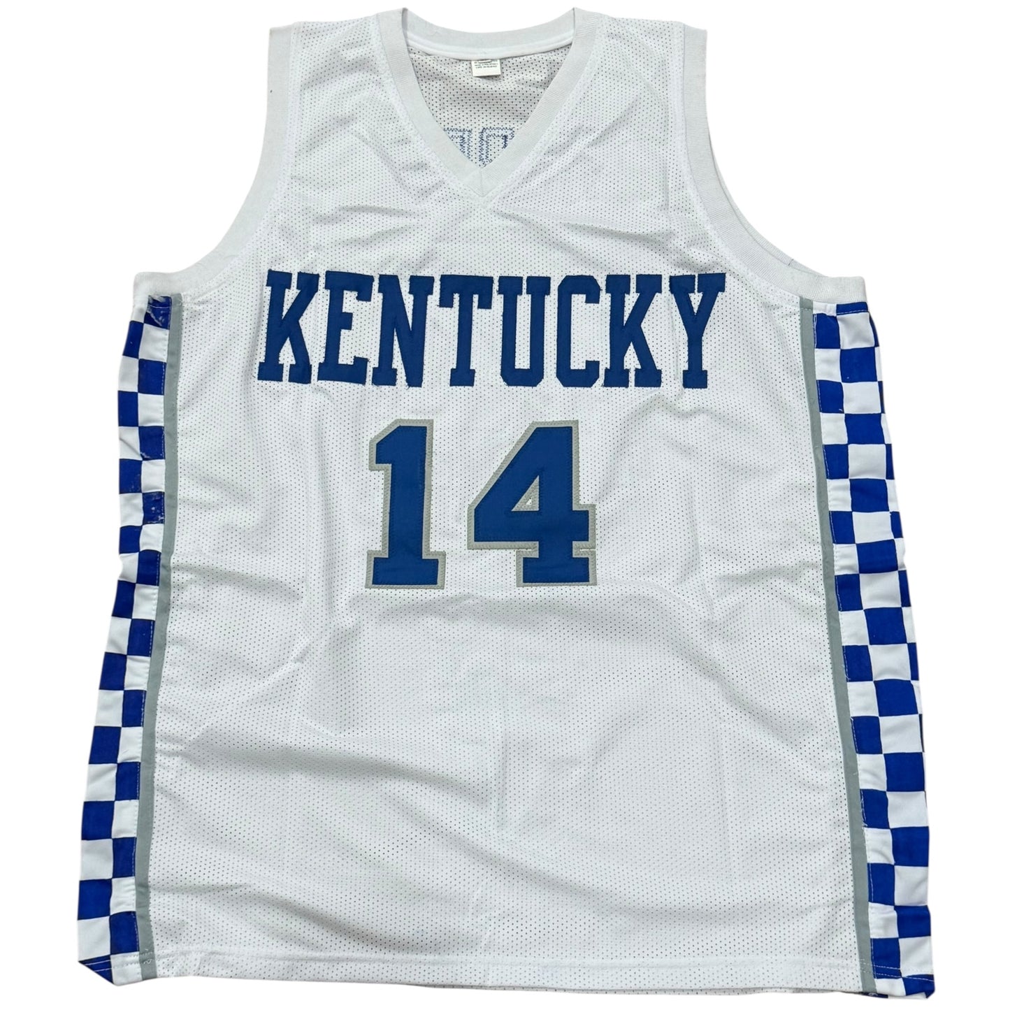 Tyler Herro Autographed Kentucky Wildcats (White #14) Custom Jersey - JSA