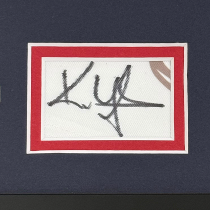 Kenny Lofton Autographed Cleveland Indians Signature Series Frame