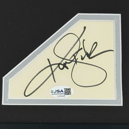 Ken Stabler Autographed Oakland Raiders (SI 11x14 Cover) Deluxe Framed with Autograph - JSA