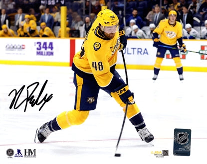 Nick Perbix Autographed Nashville Predators 8x10 Photo - JSA