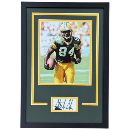 Sterling Sharpe Autographed Green Bay Packers "Signature Series" Frame