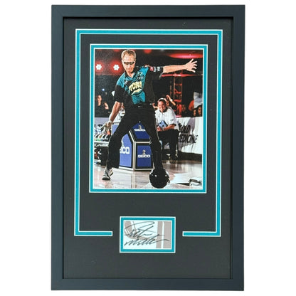 Pete Weber Autographed Bowling "Signature Series" Frame