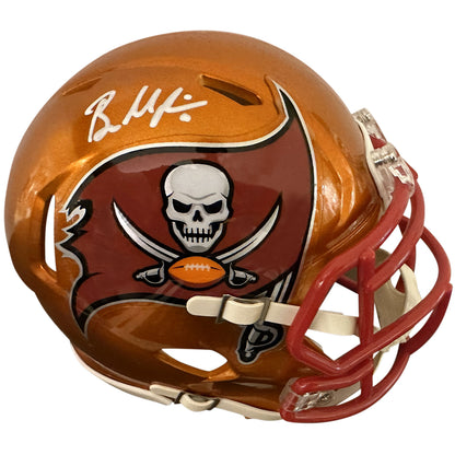 Baker Mayfield Autographed Tampa Bay Buccaneers (Flash Alternate) Mini Helmet - Beckett
