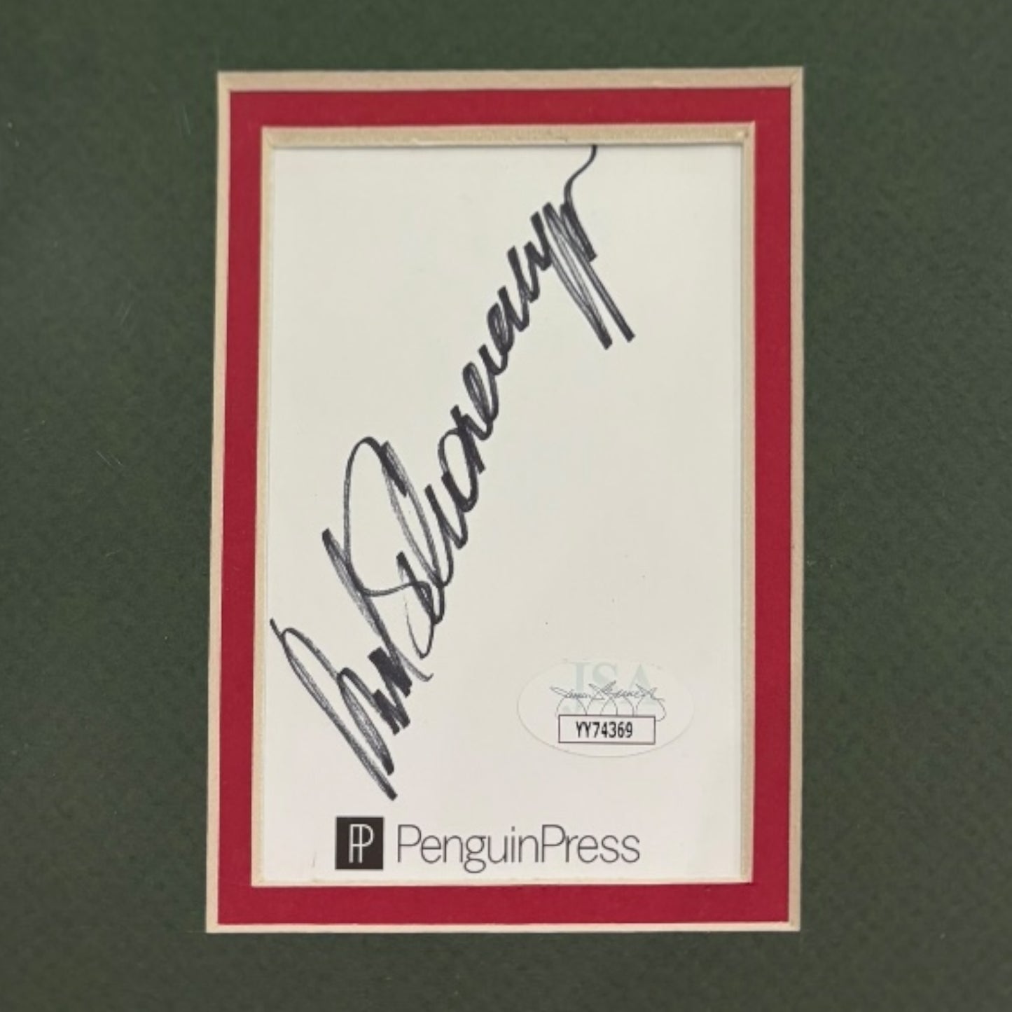 Arnold Schwarzenegger Autographed Jingle All The Way Deluxe Framed 11x17 Movie Poster Piece - JSA