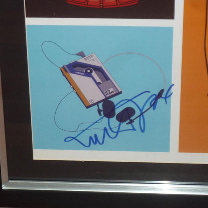 Michael J Fox Autographed Back To The Future Deluxe Framed 23x34 Collage Poster - JSA