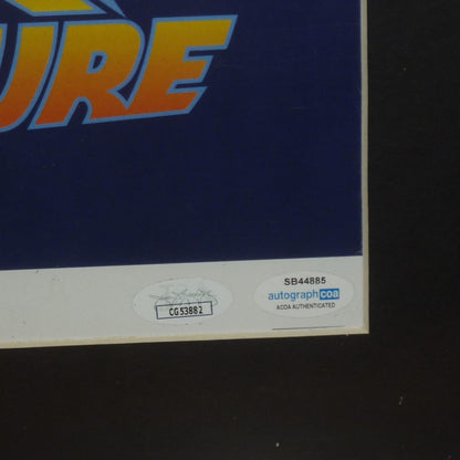Michael J Fox Autographed Back To The Future Deluxe Framed 23x34 Collage Poster - JSA