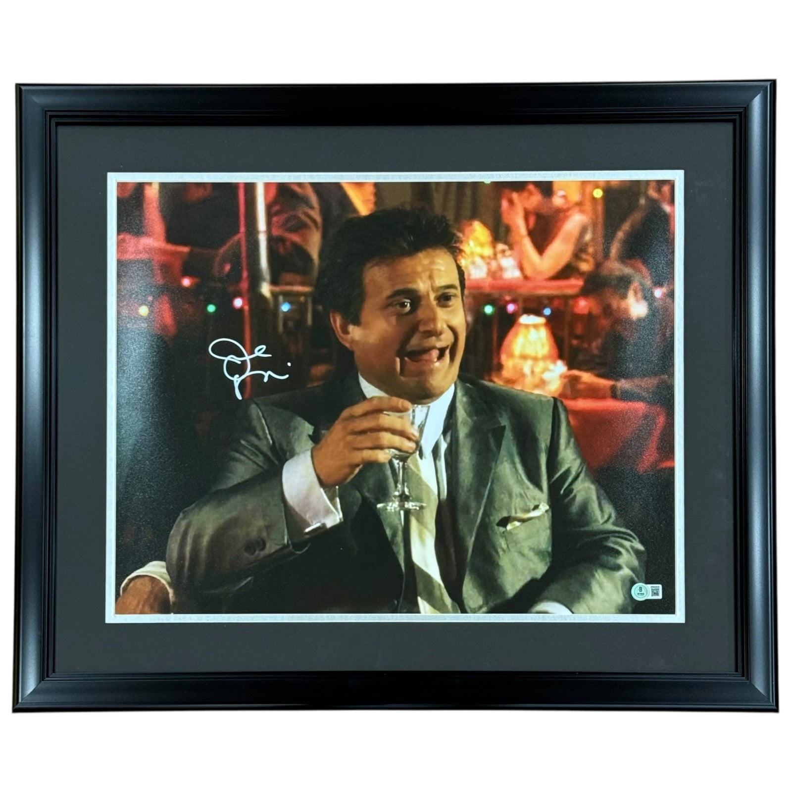 Joe Pesci Autographed Goodfellas Deluxe Framed 16x20 Photo - JSA