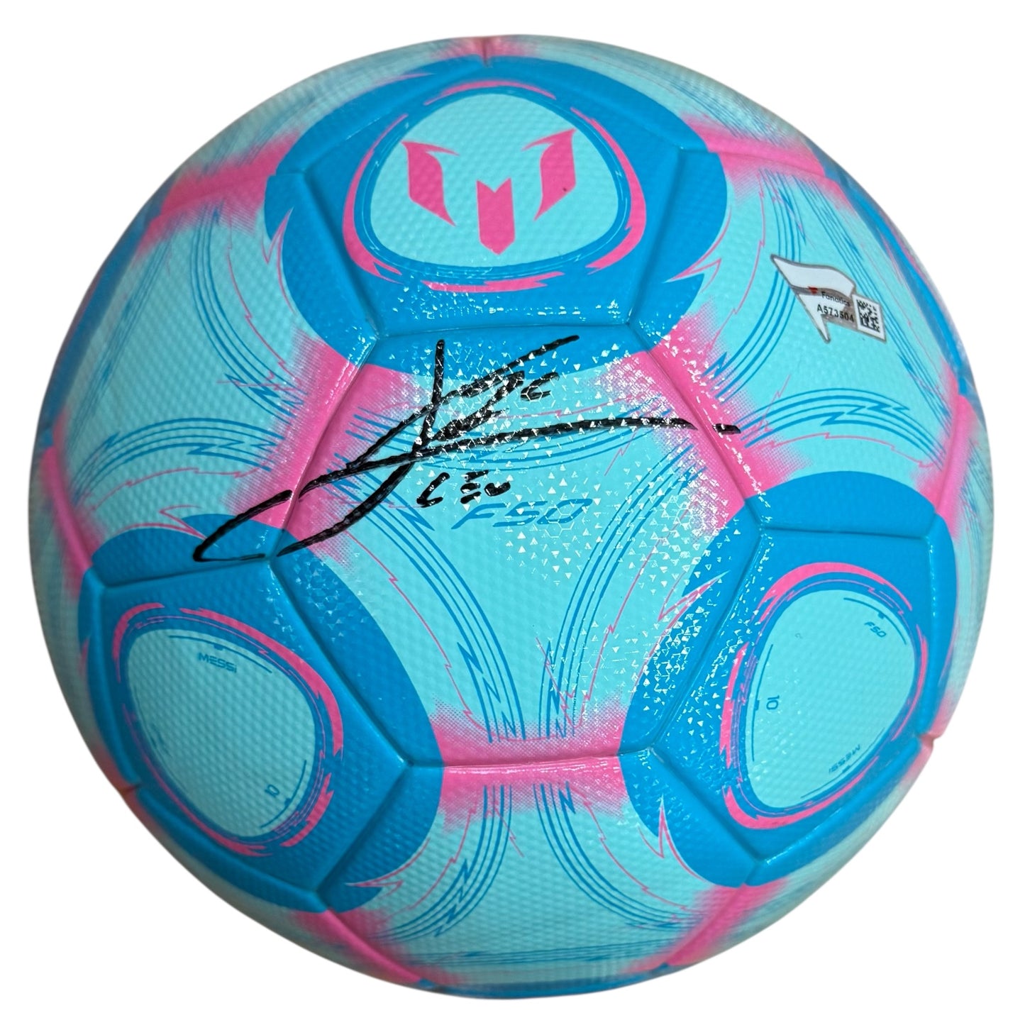 Lionel Messi Autographed Soccer Ball - Fanatics