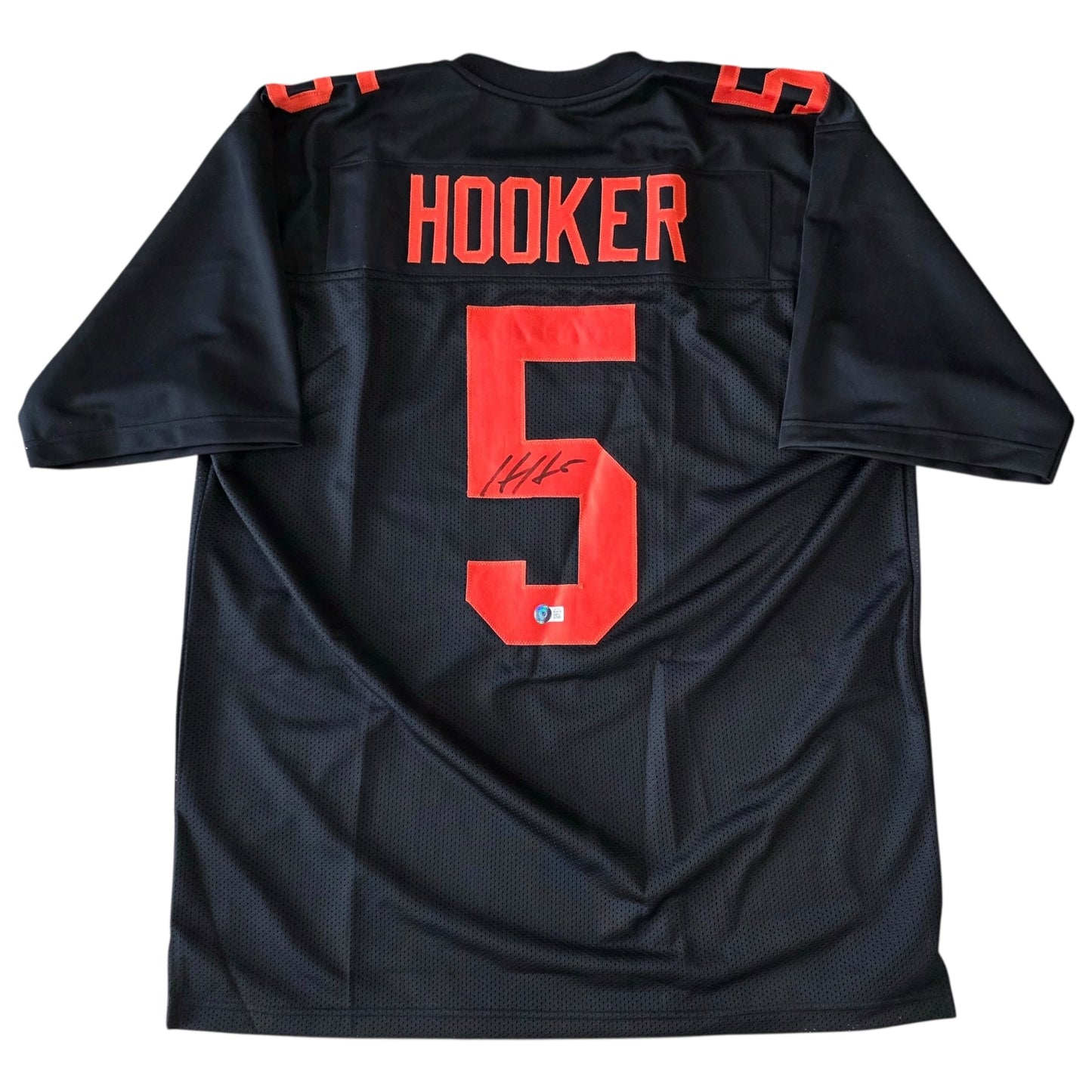 Hendon Hooker Autographed Tennessee Vols (Black #5) Custom Jersey - JSA
