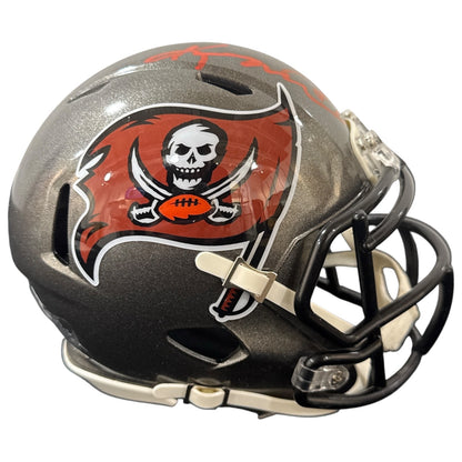 Keenan McCardell Autographed Tampa Bay Buccaneers Mini Helmet - Beckett