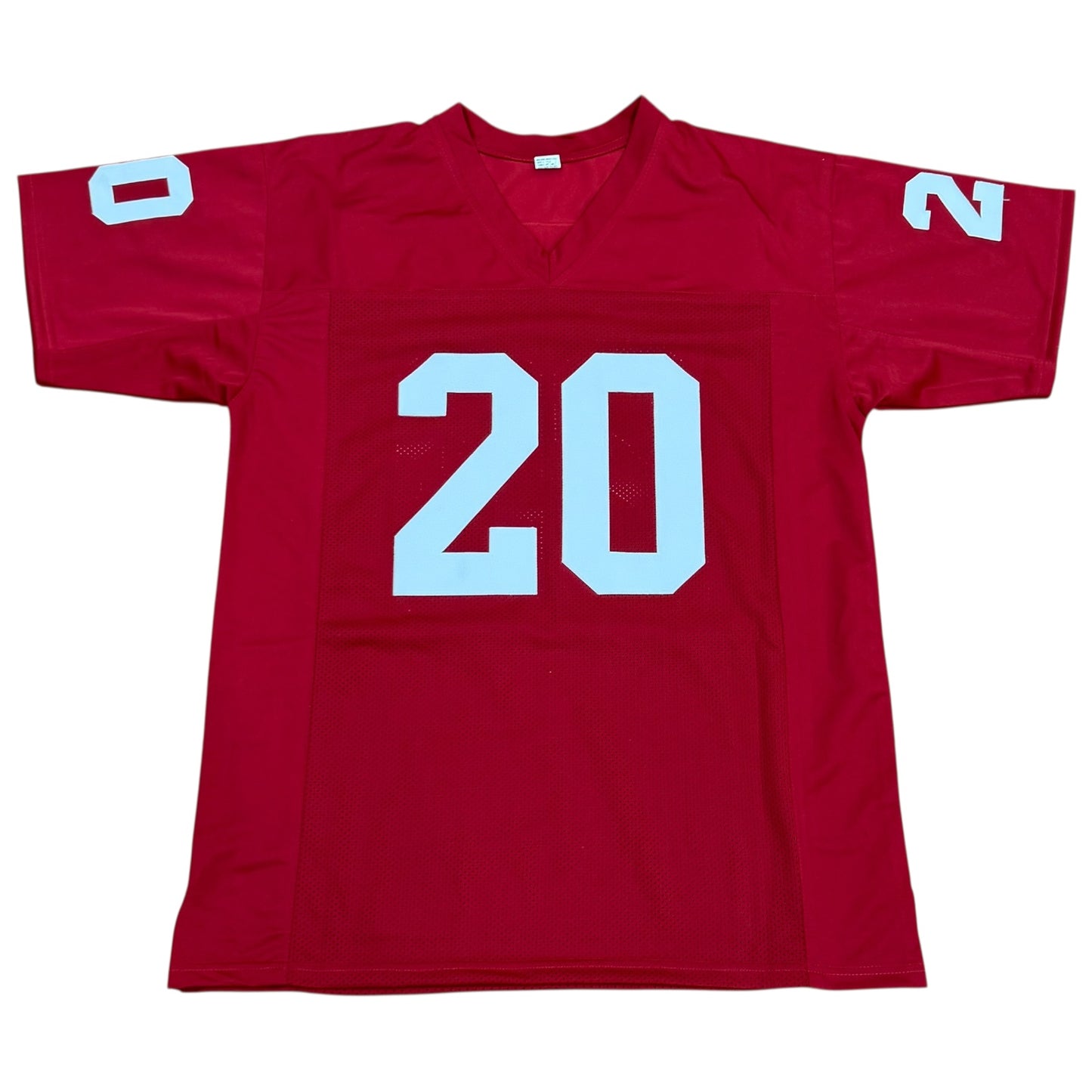 Billy Sims Autographed Oklahoma (Red #20) Custom Jersey - JSA
