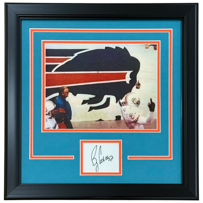 Bryan Cox Autographed Miami Dolphins "Signature Series" Frame