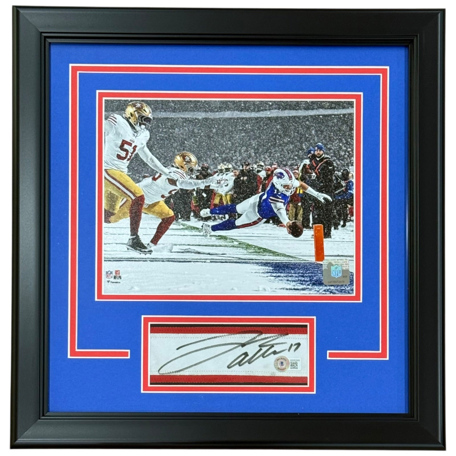 Josh Allen Autographed Buffalo Bills 