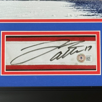 Josh Allen Autographed Buffalo Bills "Signature Series" Frame - Beckett