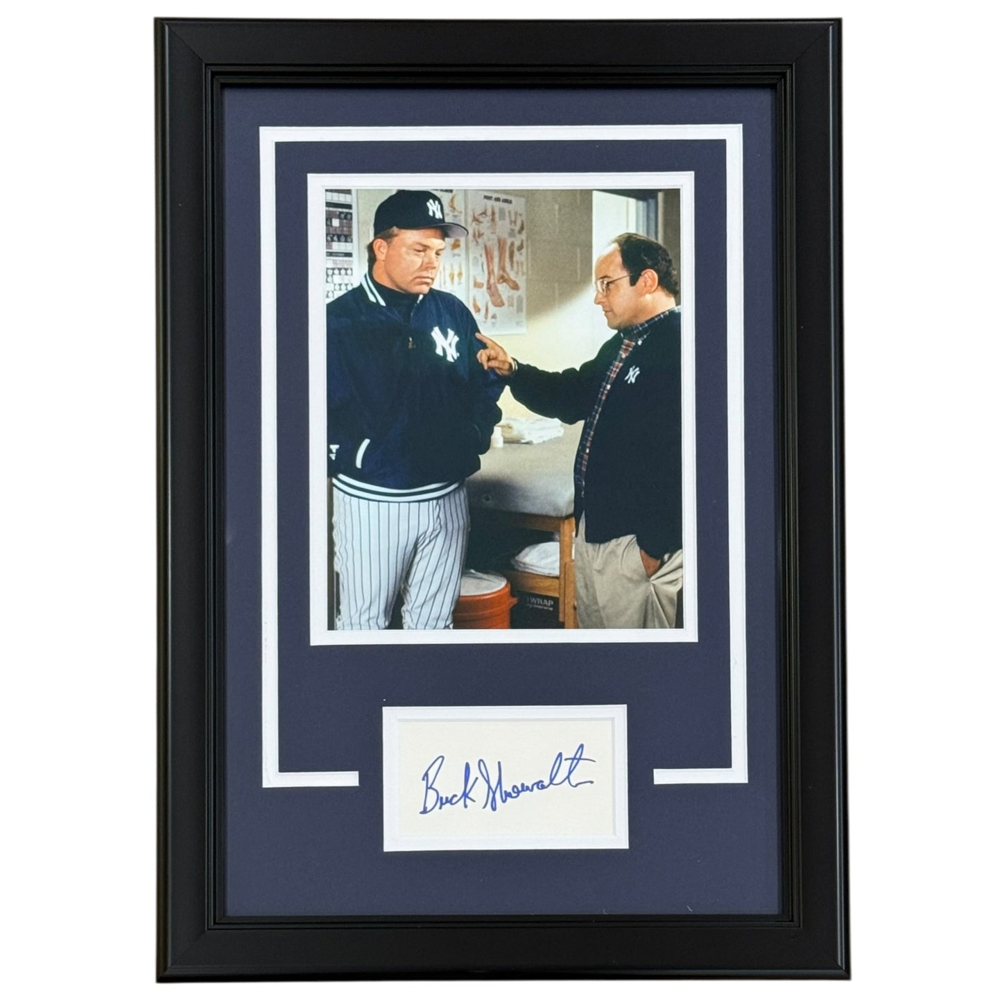 Buck Showalter Autographed New York Yankees "Seinfeld" Signature Series Frame