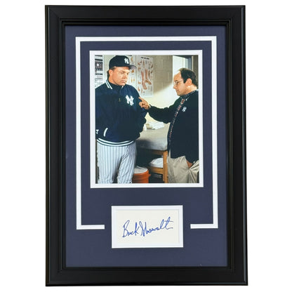 Buck Showalter Autographed New York Yankees "Seinfeld" Signature Series Frame